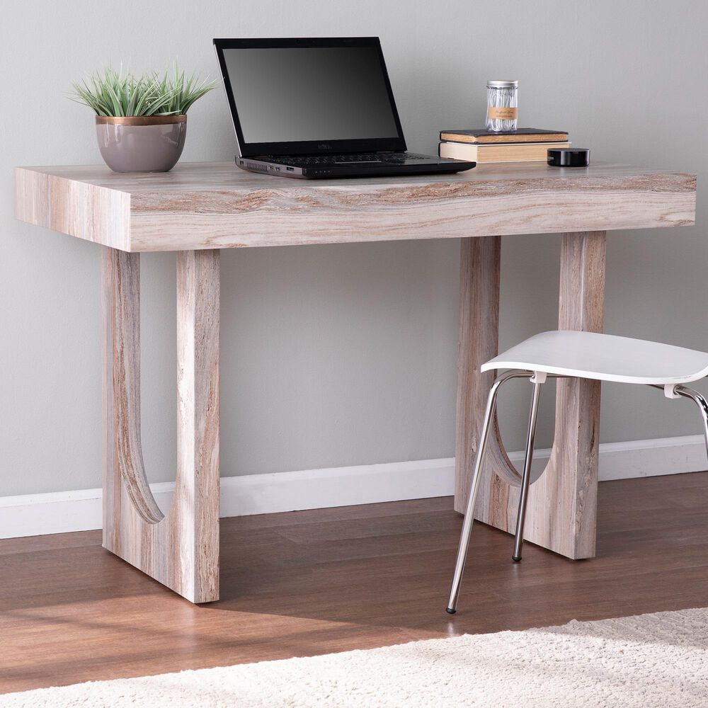 Southern Enterprises Chadkirk Writing Desk in Brown, , large