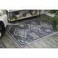 Ashley Arloman 5" x 7" Black, Cream and Gray Area Rug, , large