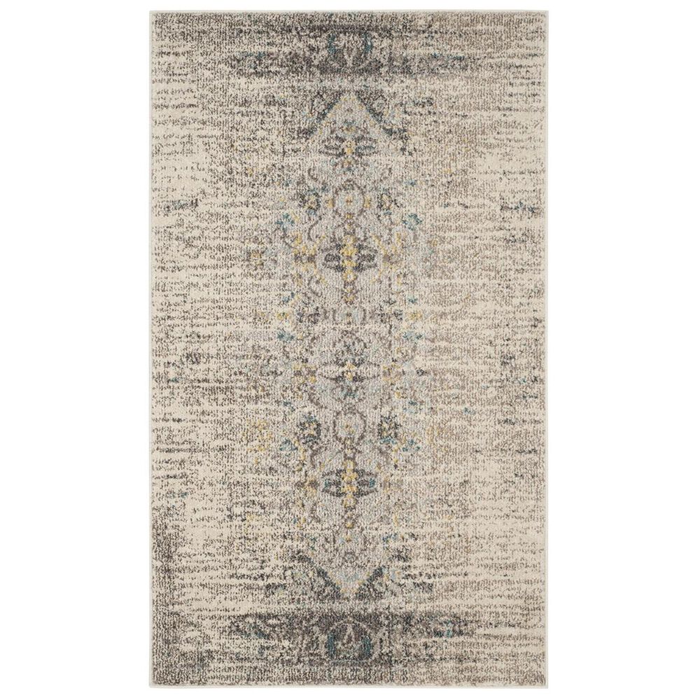 Safavieh Monaco MNC209G-3 3&#39; x 5&#39; Grey/Multi Area Rug, , large
