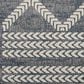 Loloi II Rainier RAI-05 5"3" x 7"7" Denim and Ivory Indoor/Outdoor Area Performance Rug, , large