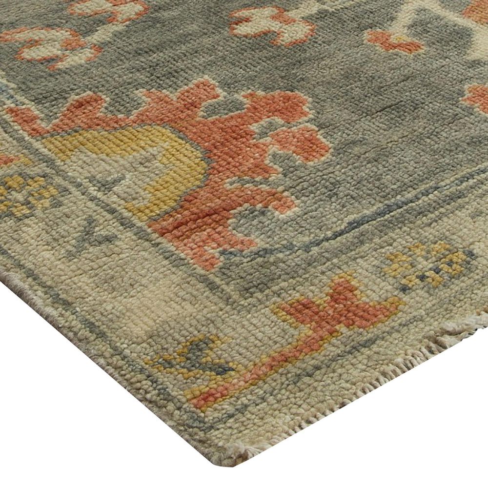 Harounian Rugs Madison 6&#39; x 9&#39; Moss and Grey Area Rug, , large