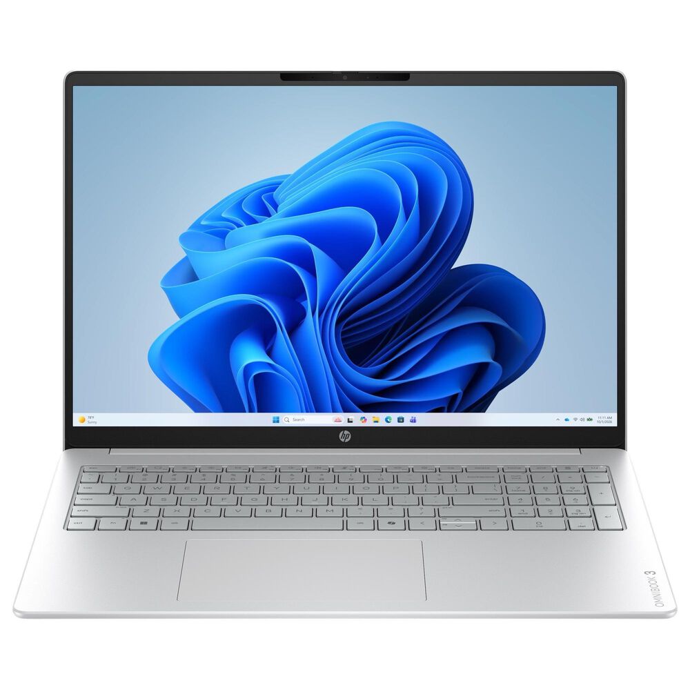 HP OmniBook 3 16" Laptop | Intel Core Ultra 7 255U - 16GB RAM - Intel Graphics - 512GB SSD in Silver, , large