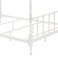 Furniture of America Elliot Full Canopy Bed in White, , large
