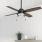 Hunter Ocala 52" Outdoor Ceiling Fan with LED Lights in Noble Bronze, , large