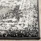 Safavieh Evoke EVK256R-3 3" x 5" Black/Grey Area Rug, , large