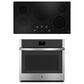 GE Appliances 2-Piece Kitchen Package with Stainless Steel 5 Cu. Ft. Single Electric Wall Oven and Black 36" Electric Cooktop, , large