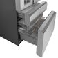 Cafe 27.8 Cu. Ft. Capacity 4-Door French Door Refrigerator in Platinum, , large