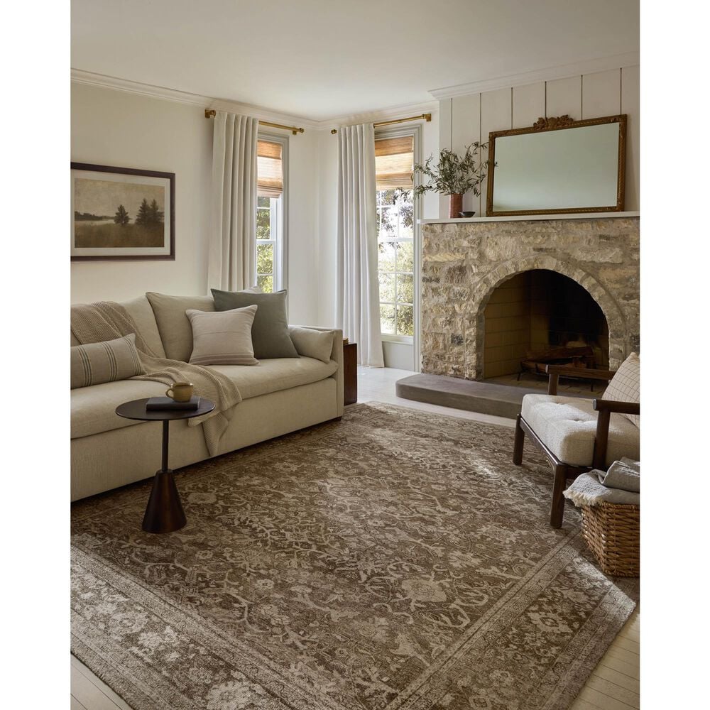 Magnolia Home Wimberly Bark and Ivory 7&#39;9&quot; x 9&#39;9&quot; Area Rug, , large