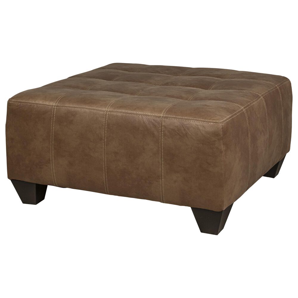 Albany Furniture Cocktail Ottoman in Crow Camel, , large