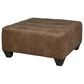Albany Furniture Cocktail Ottoman in Crow Camel, , large