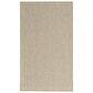 Nourison Courtyard Jute and Ivory 3" x 5" Indoor/Outdoor Area Rug, , large