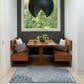 Nourison Garden Oasis GOA06 Navy 3" x 5" Indoor/Outdoor Area Rug, , large