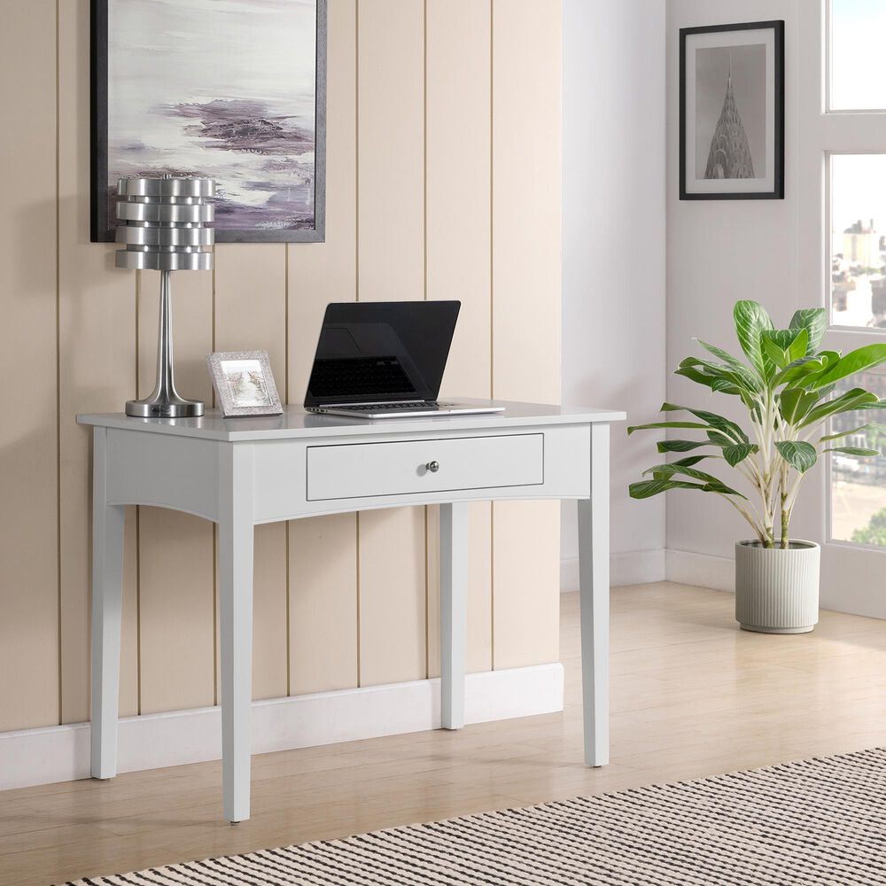 Timberlake Shaker Cottage Writing Desk in White, , large