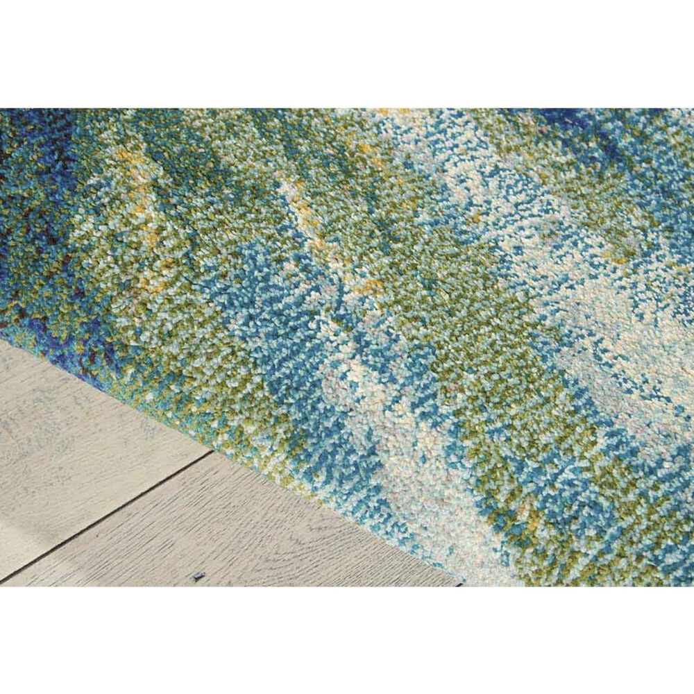 Nourison Celestial CES07 3&#39;11&quot; x 5&#39;11&quot; Wave Area Rug, , large