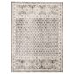 Feizy Kano 10"2" x 13"9" Gray and Ivory Area Rug, , large