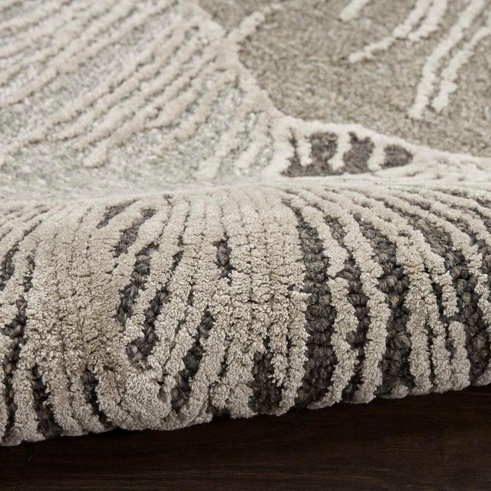 Nourison Avra 3&#39;9&quot; x 5&#39;9&quot; Grey Area Rug, , large
