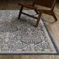 ROW by Oriental Weavers Cavett CAV06 Blue and Gold 9"10" x 13" Area Rug, , large