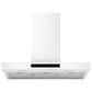 SMEG 30" Flat T-Shape Universal Brushed Hood in Matte White, , large