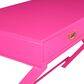 Linon Home Decor Peggy Writing Desk in Raspberry Pink, , large