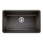Blanco Precis 32" Super Single Bowl Kitchen Sink in Anthracite, , large