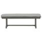 Ashley Visola Patio Bench in Gray, , large