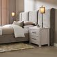Viceray Collections Joinery 2-Drawer Nightstand in Washed White Oak, , large