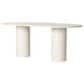 Amber Lewis x Four Hands Rockwell Dining Table in Cream Marble, , large