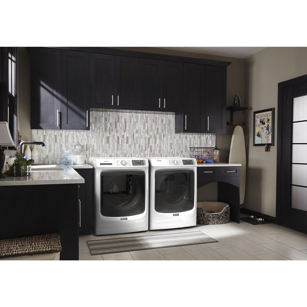 Maytag 27" Electric Dryer in White, , large