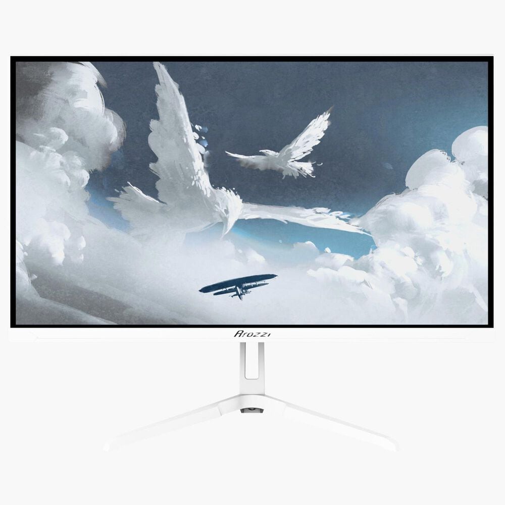 Arozzi Nova 24" IPS 200Hz Gaming Monitor in White, , large