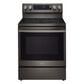 LG 6.3 Cu. Ft. Freestanding Electric Range in PrintProof Black Stainless Steel, , large