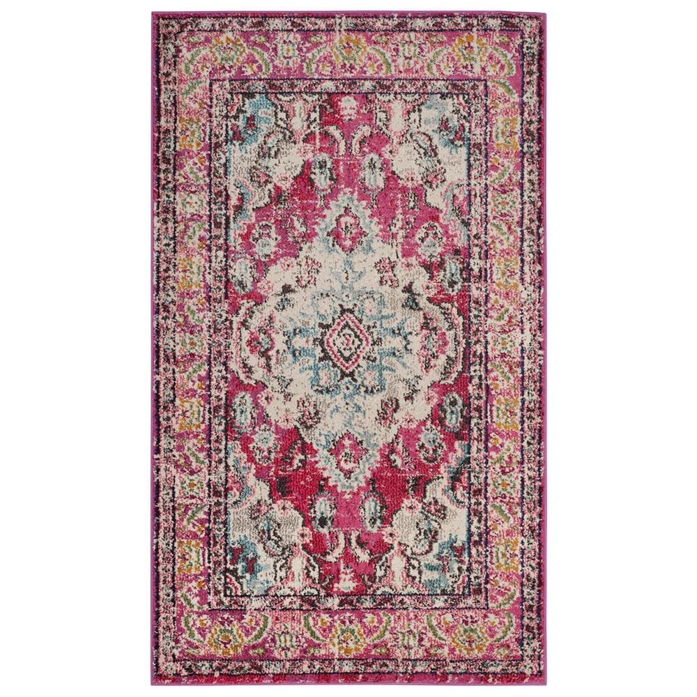 Safavieh Monaco MNC243D-24 2&#39;2&quot; x 4&#39; Pink/Multi Area Rug, , large