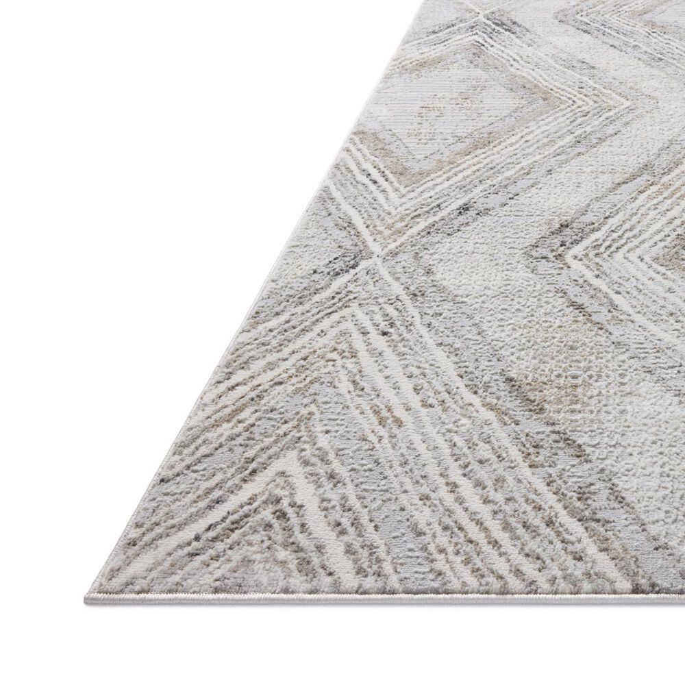 Loloi Hollis Mist and Natural 2'7" x 10' Runner, , large