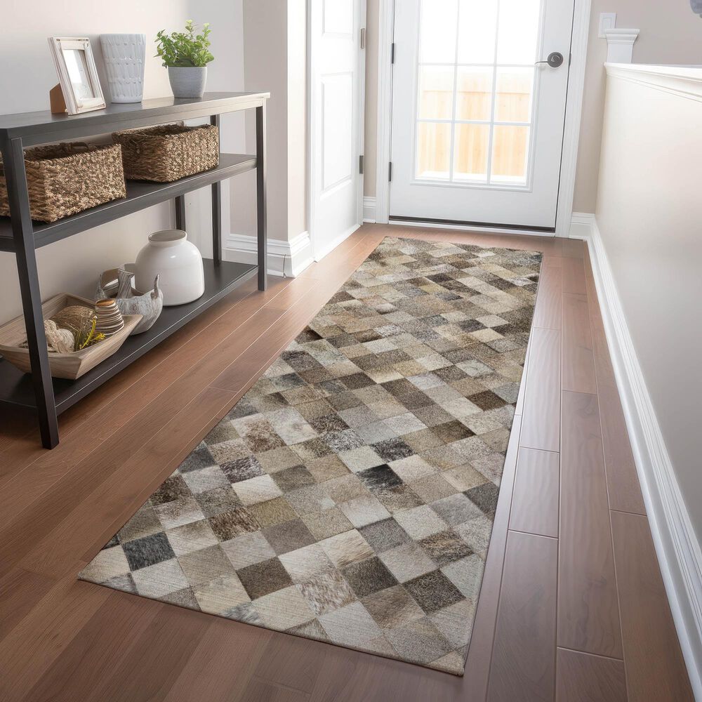 Dalyn Rug Company Bozeman BM2 Gray 2&#39;3&quot; x 7&#39;6&quot; Runner, , large