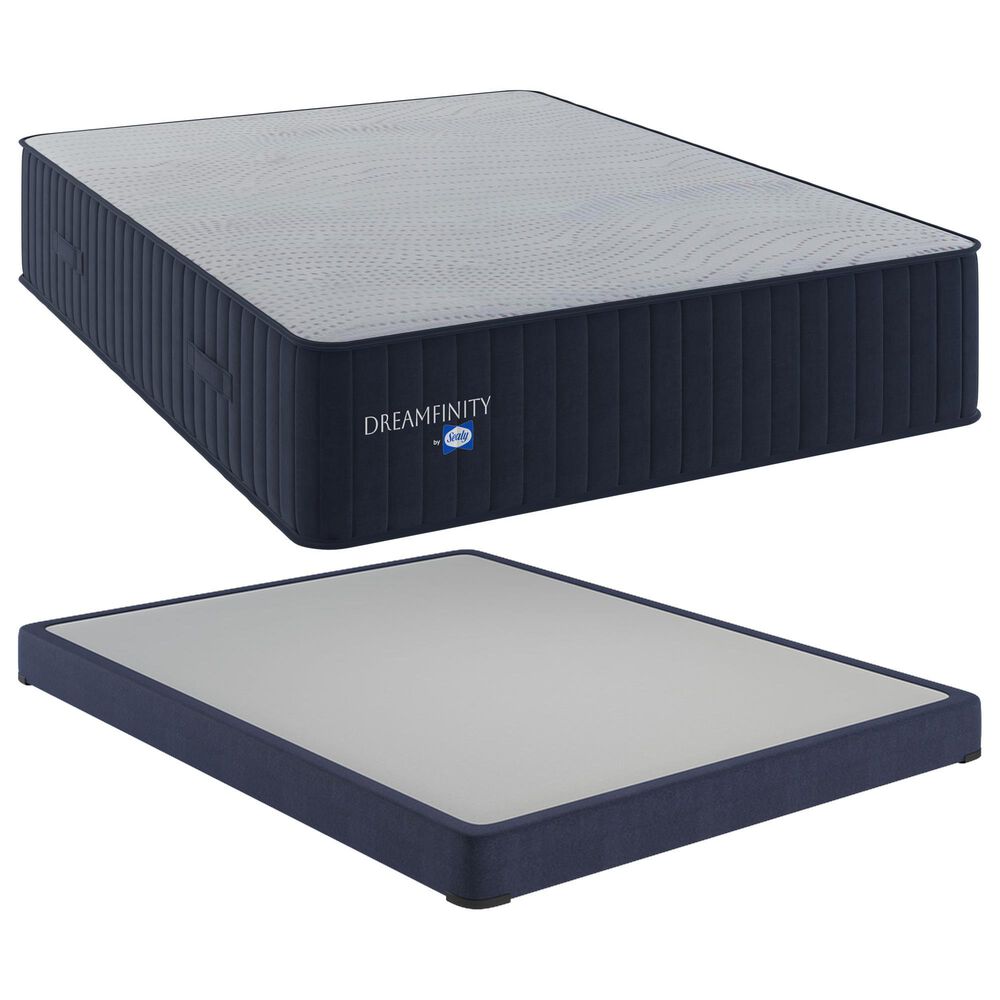 Dreamfinity by Sealy Select Firm California King Mattress with Low Profile Box Springs, , large