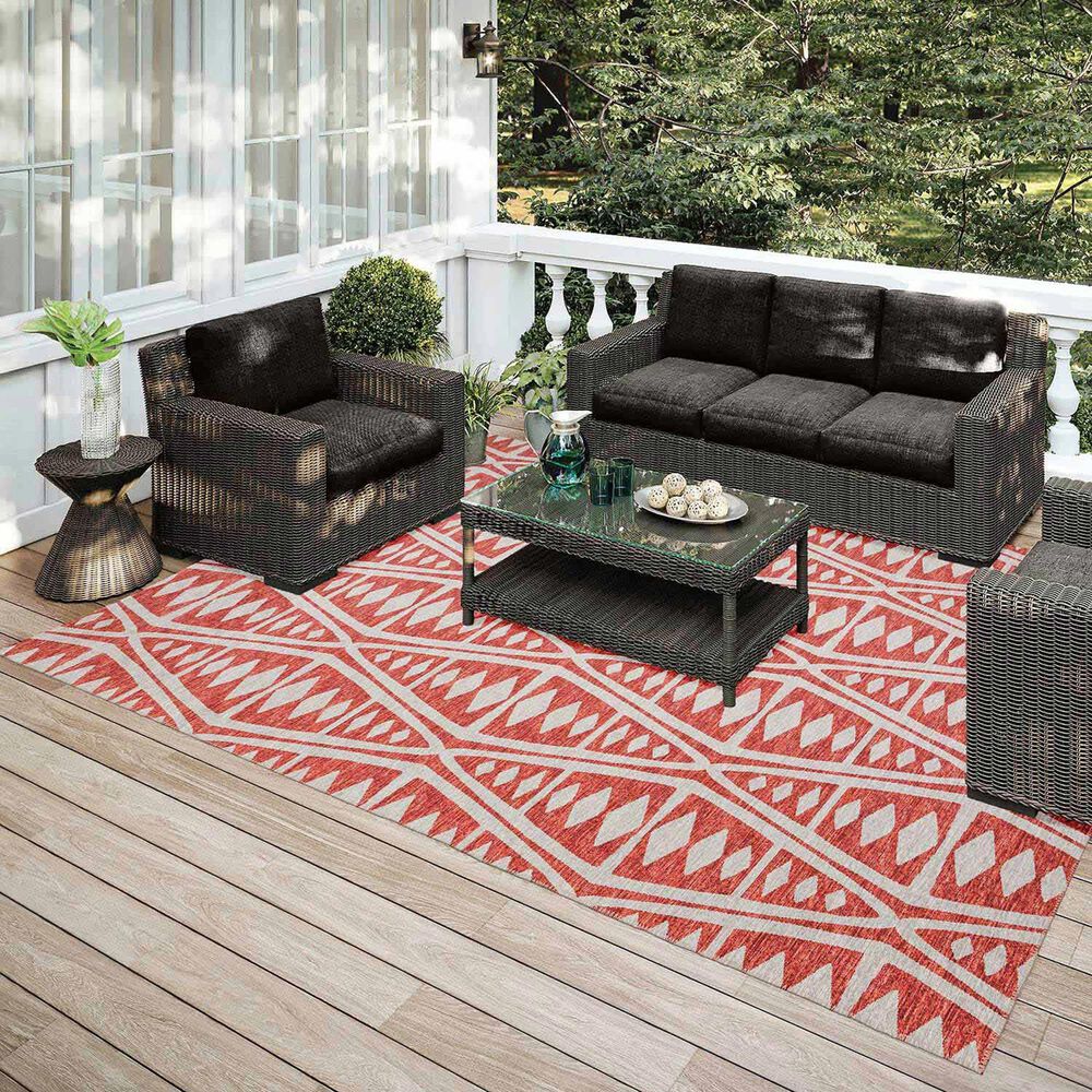 Dalyn Rug Company Sedona 5&#39; x 7&#39;6&quot; Clay Indoor/Outdoor Area Performance Rug, , large