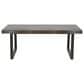 Steve Silver Jennings Cocktail Table in Distressed Cherry and Ebony, , large