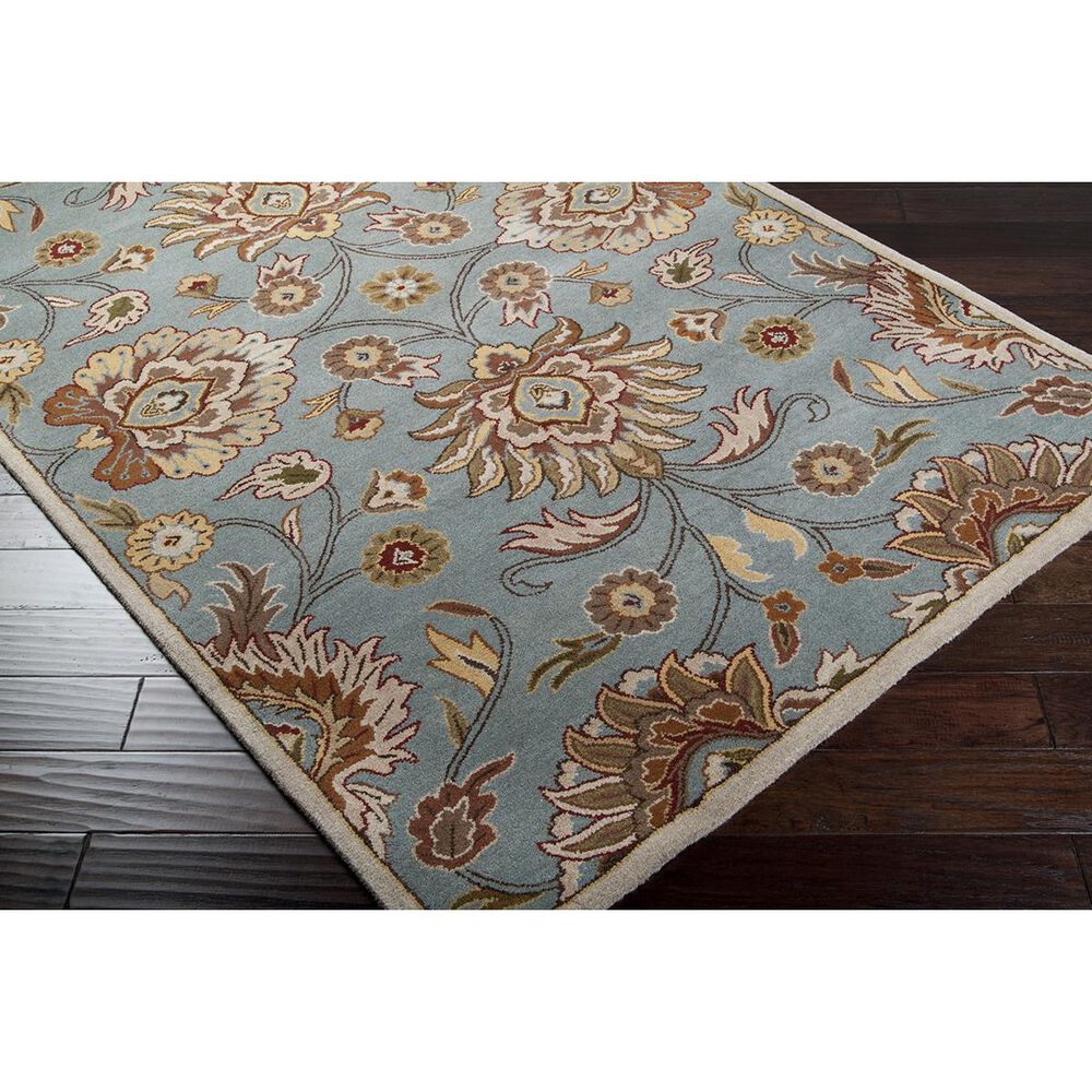 Surya Caesar CAE-1052 8&#39; x 11&#39; Gray, Camel and Green Area Rug, , large