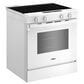Whirlpool 5.3 Cu. Ft. Slide-in Electric Range in White, , large