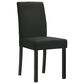 Crown Mark Resia Side Chair in Black, , large