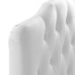 Modway Annabel Upholstered Vinyl King Headboard in White, , large