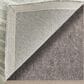 Feizy Wallace WAL8A41F Gray 5" x 8" Area Rug, , large