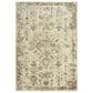RIZZY Gossamer Beige, Brown and Rust 4" x 6" Area Rug, , large