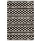 Central Oriental Structures Torrent Weehawken 7"10" x 9"10" Soot and Buff Area Rug, , large