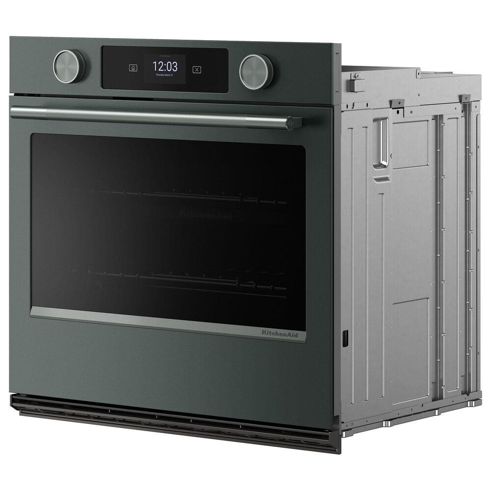 KitchenAid 2-Piece Kitchen Package with Juniper 30" Smart Single Wall Oven and Stainless Steel 30" Gas Cooktop, , large