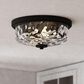 Vaxcel Northlake 2-Light Flush Mount in Matte Black, , large