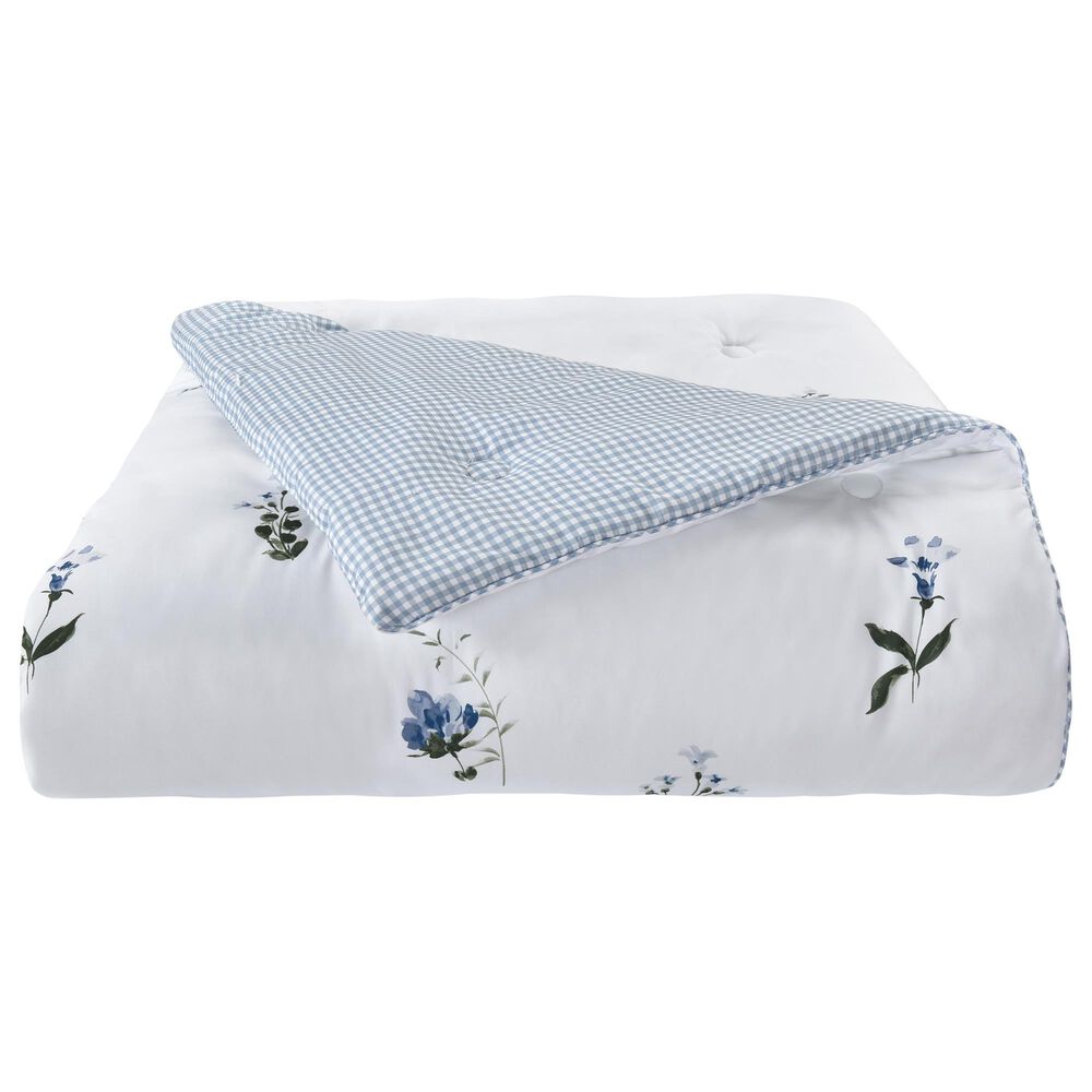 Royal Court Kourtney 4-Piece Full Comforter Set in Blue, , large