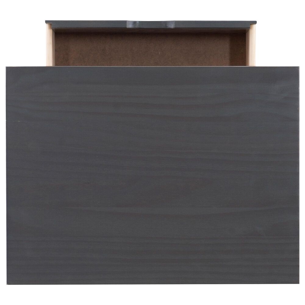 Linon Home Decor Cary 8-Drawer Rolling Cart in Grey, , large