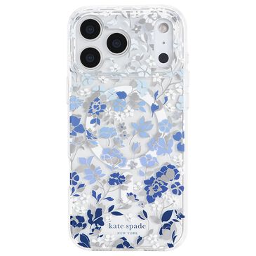 Kate Spade Protective MagSafe Case for iPhone 17 Pro Max in Flowerbed Blue, , large