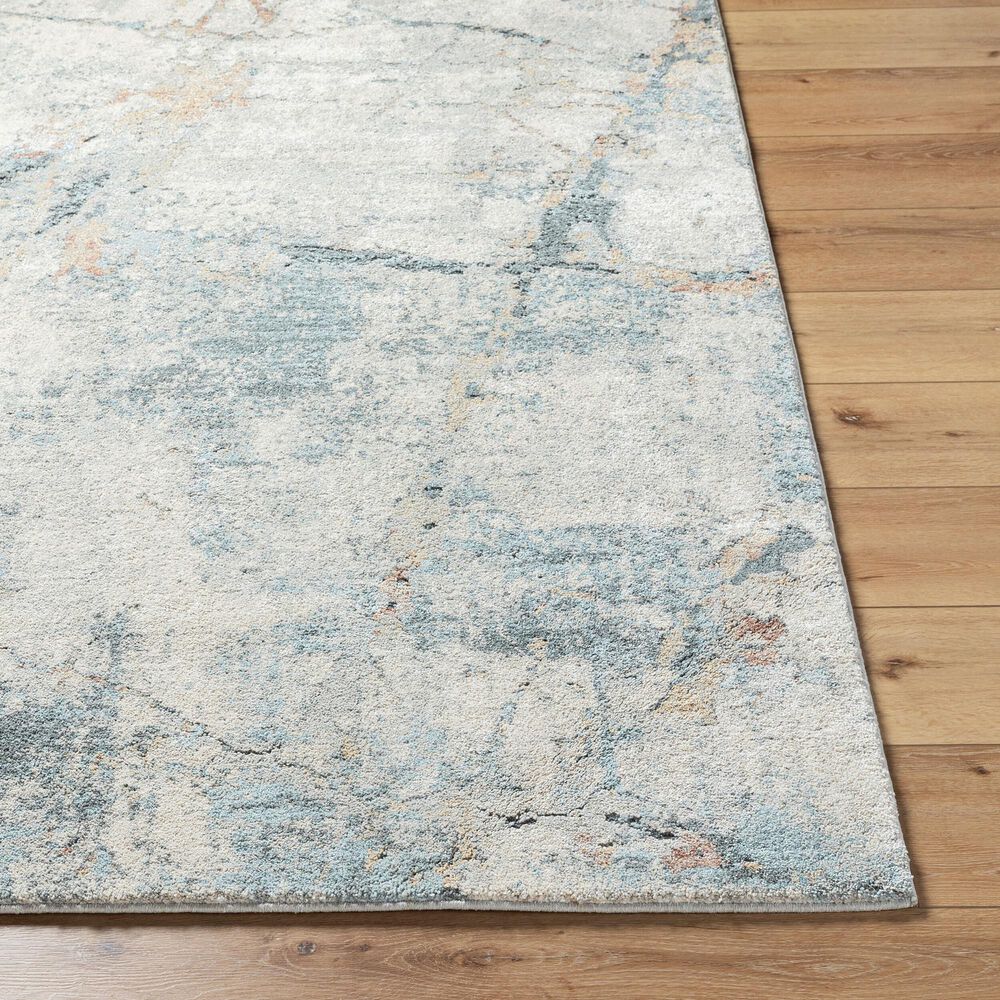Surya Avellino 10&#39; x 14&#39; Light Beige, Gray, Pale Blue, Tan, Deep Teal and Rose Area Rug, , large