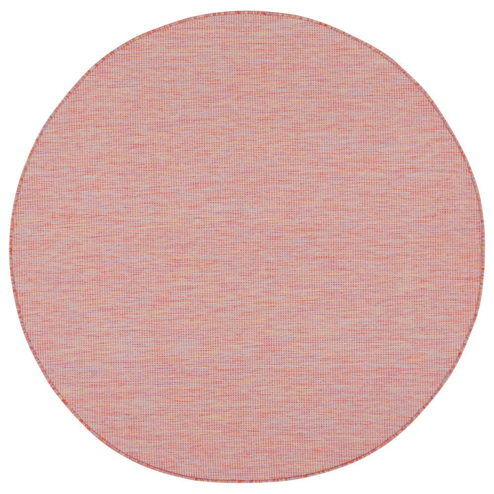 Nourison Positano 6" Round Rainbow Indoor/Outdoor Area Rug, , large